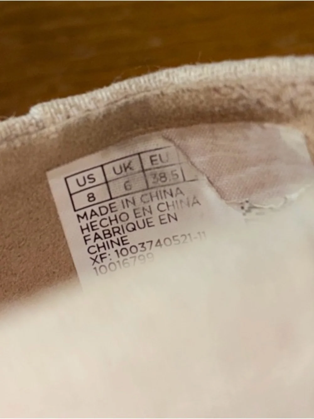 TOMS Jutti Neat Loafer Women’s Flat Size 8 Beige